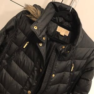 Michael Kors black jacket coat